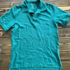 L.L. Bean Men's dark green Polo Shirt